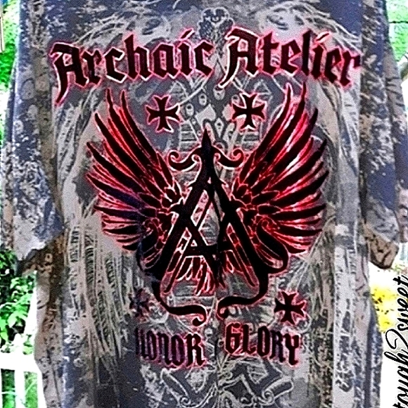 Archaic Other - 🖤DONATING SOON🖤ARCHAIC ATELIER~ HONOR & GLORY🖤MEN'S 3XL TEE